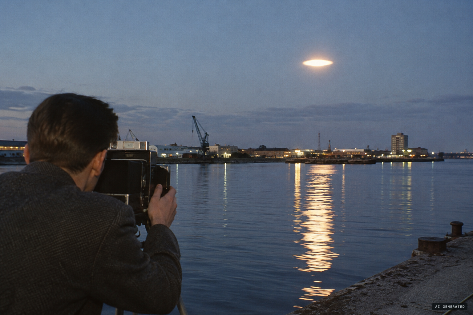 At the Maldonado Canal he photographs the instant the body stops and changes course