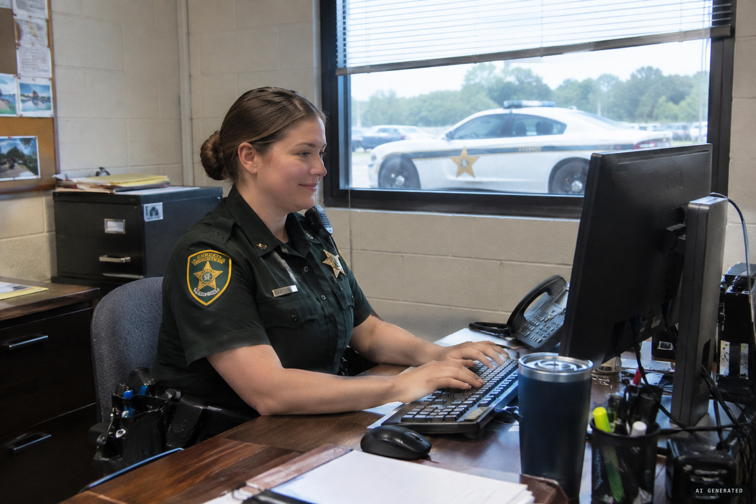 The sheriff's office replies on Facebook: it 'cannot confirm'