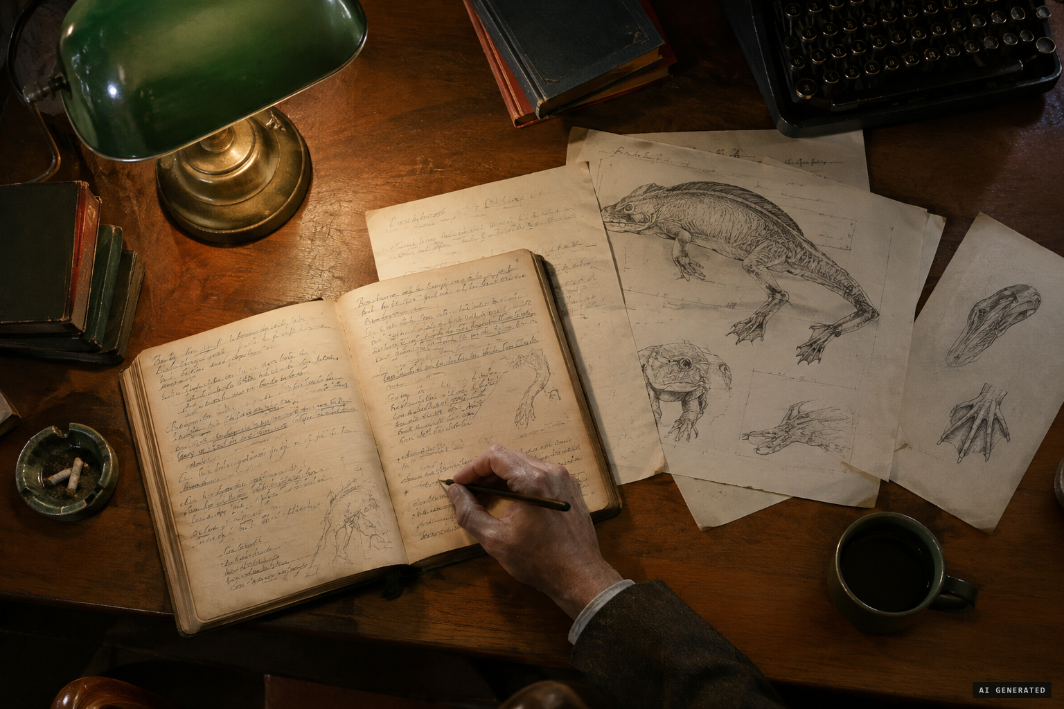 Heuvelmans finds contradictions between her letters