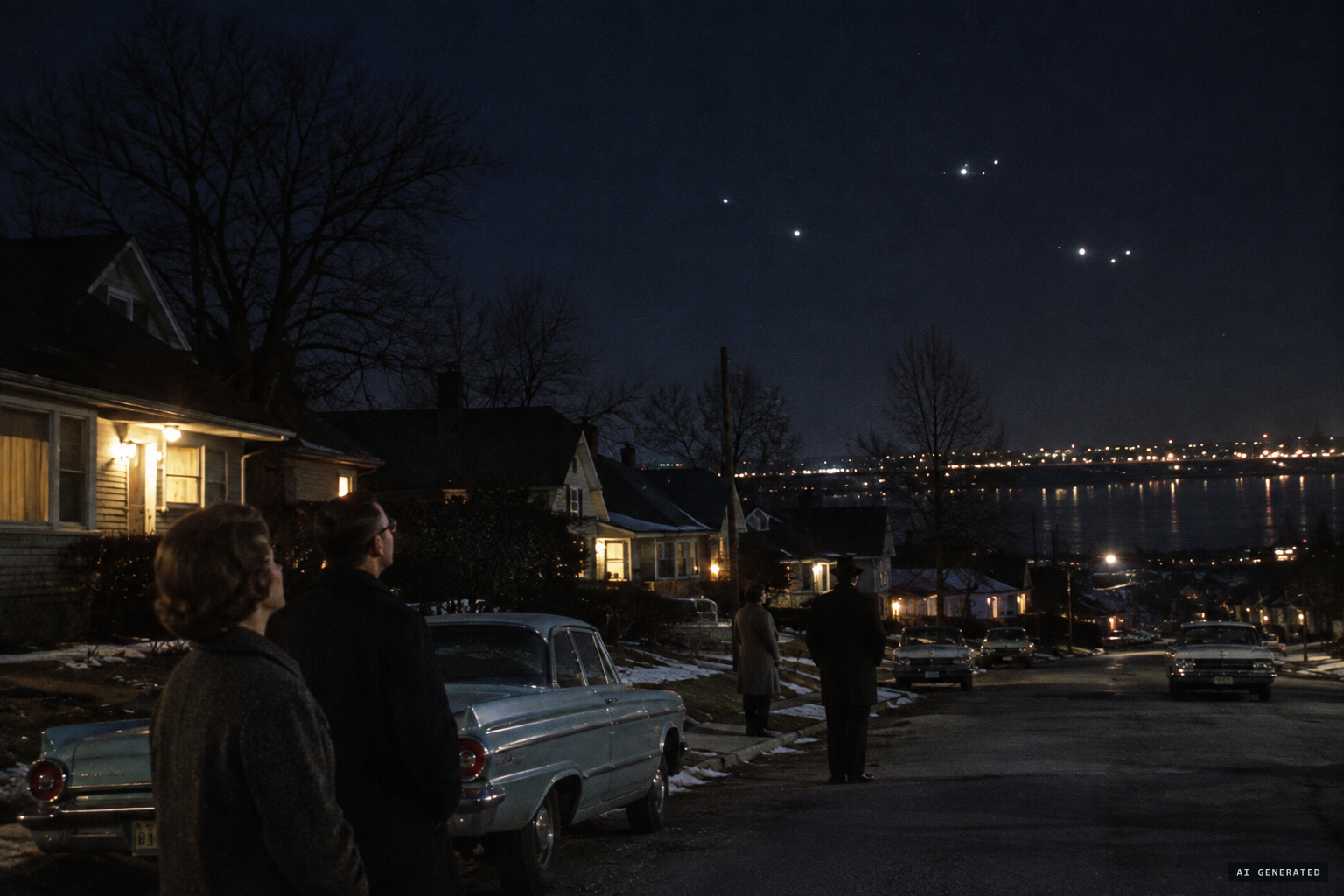 People across the Quad Cities report lights in the sky
