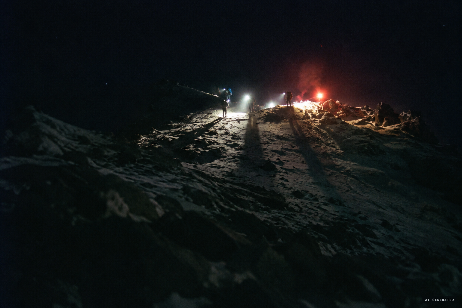 Training groups as a possible explanation for the lights and shadows