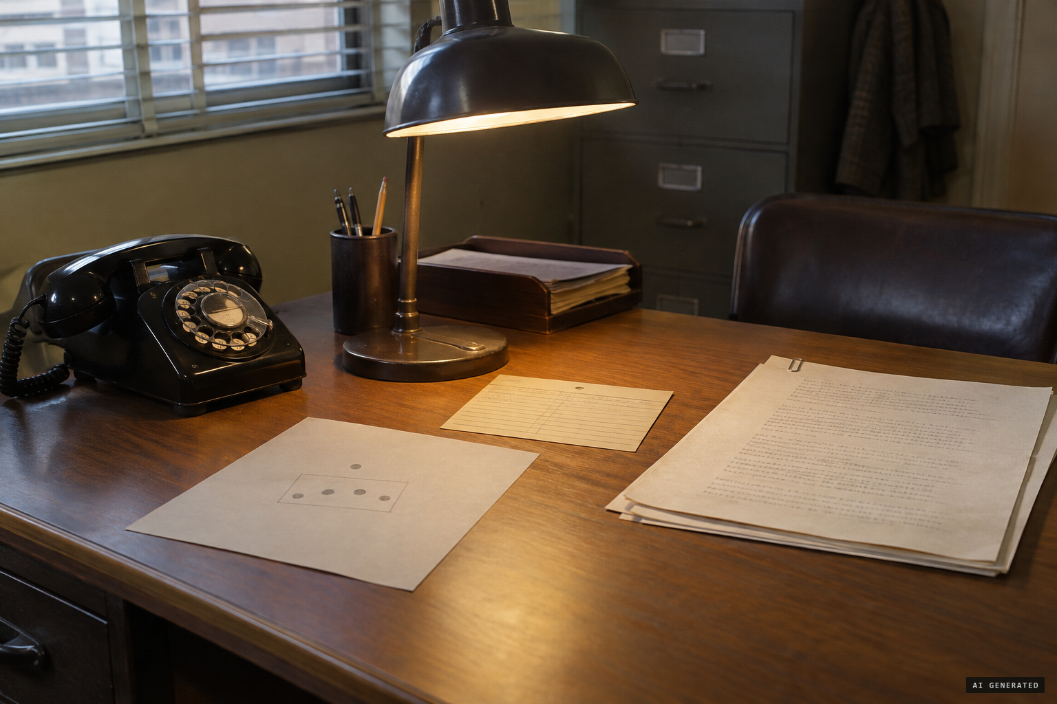The Blue Book file: witness sketch, record card and letters