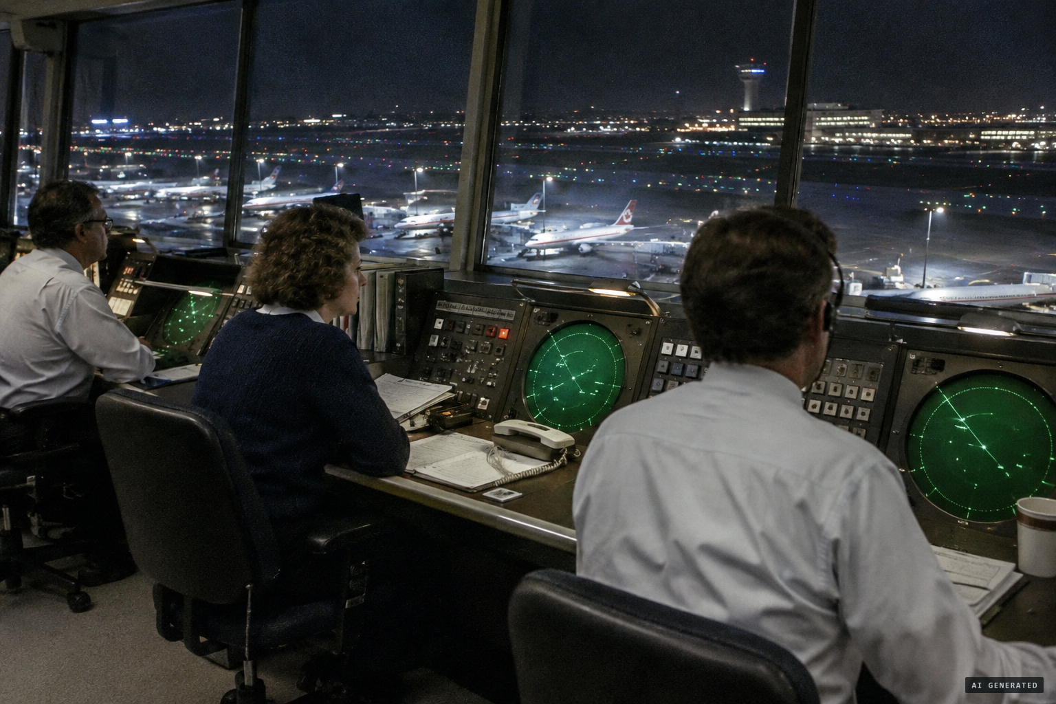 Dorval tower takes calls but sees nothing on radar