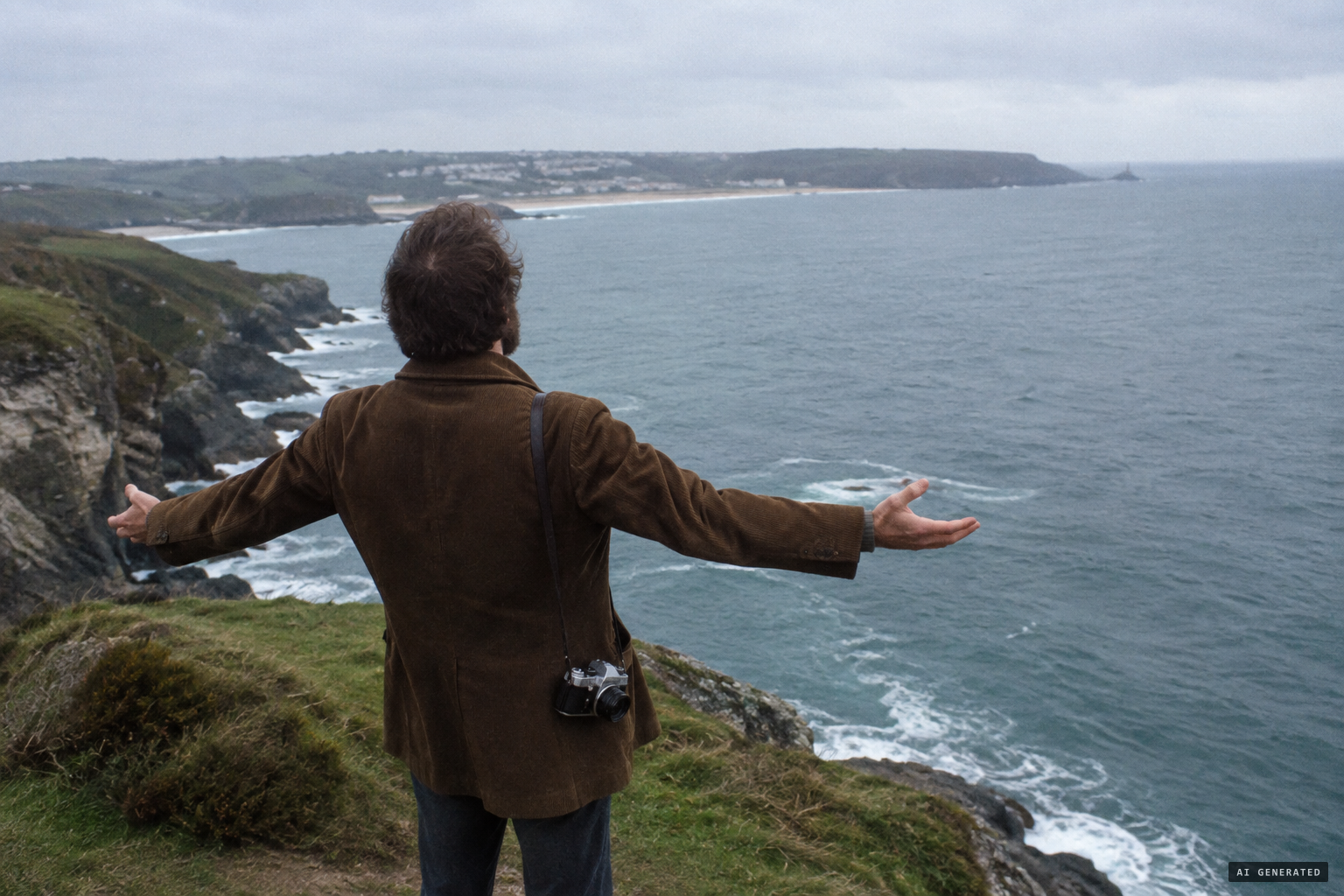 A stage magician's plan to contact the sea giant by psychic means and photograph it