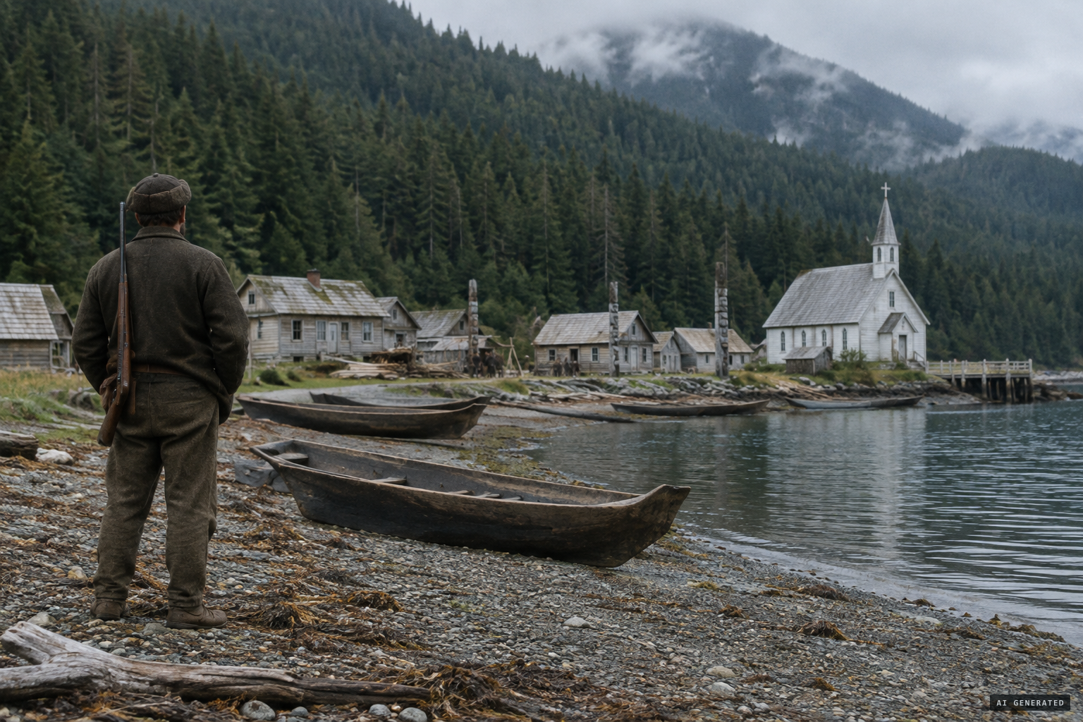 Nootka Sound, home of the trapper Muchalat Harry