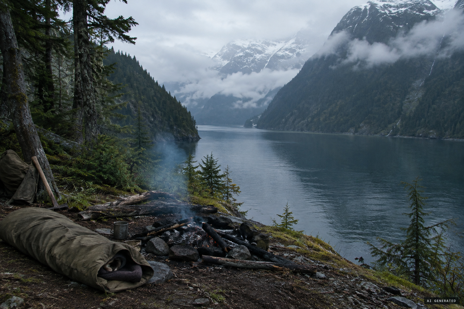 Toba Inlet, where Albert Ostman was carried off in 1924