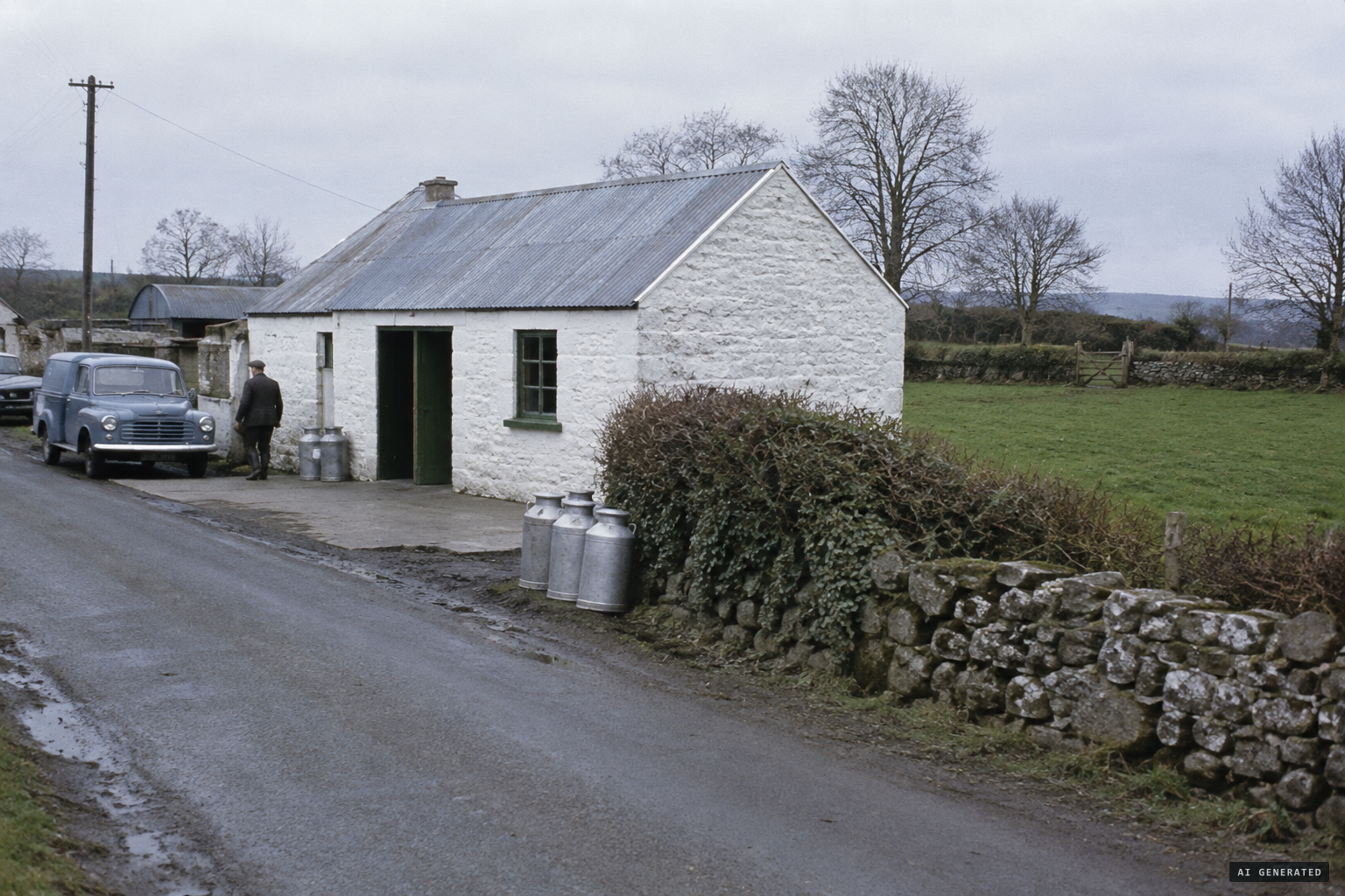 The ordinary field beside Mullinahone Creamery
