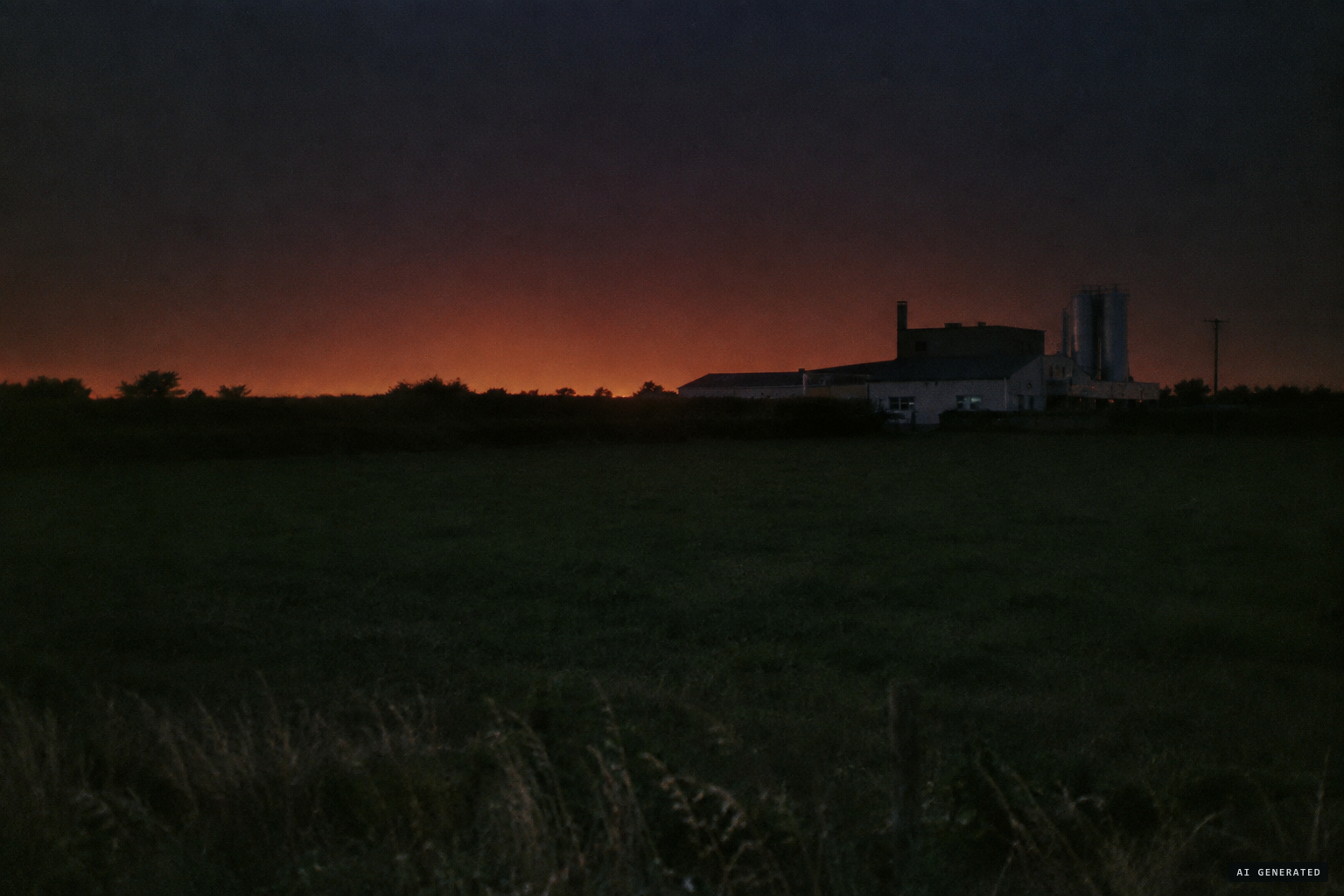 The lights over the creamery field, never explained