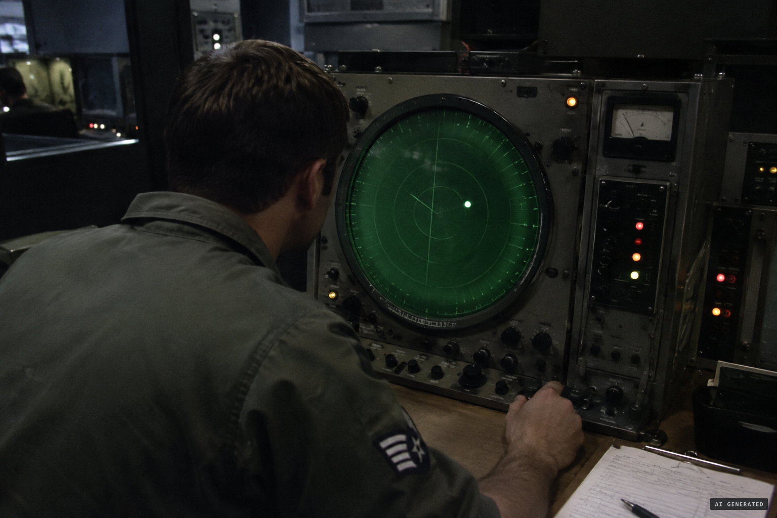Military radar at Baer Field picks up an unexplained blip