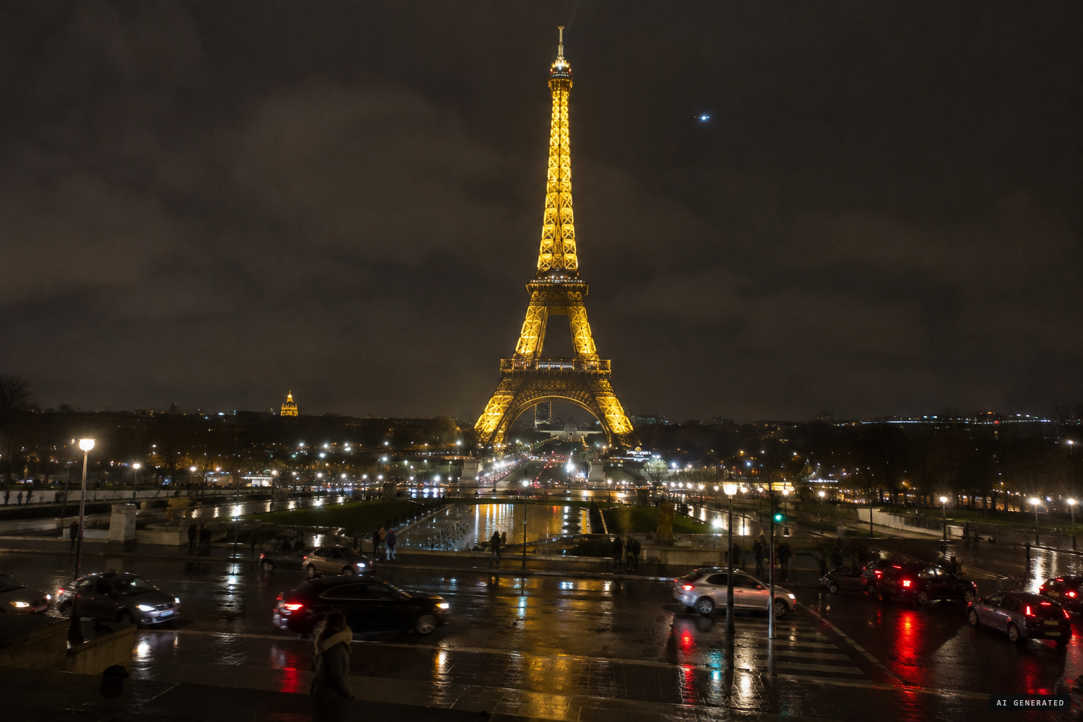 February 2015: drones over Paris, from the Eiffel Tower to the US Embassy