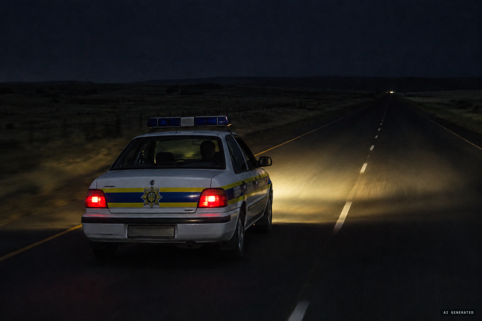 Early on Monday, May 8, 2000, Inspector Kriel travels the N3, 70 km north of Warden.