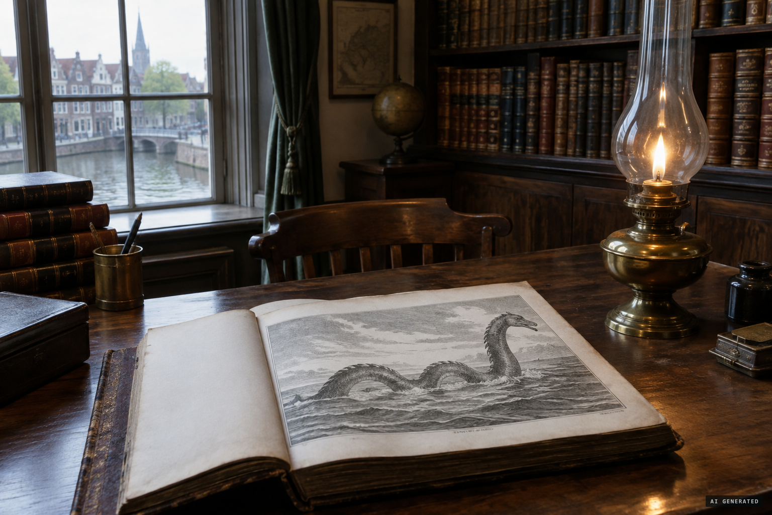 Oudemans reprints the letters in The Great Sea-Serpent