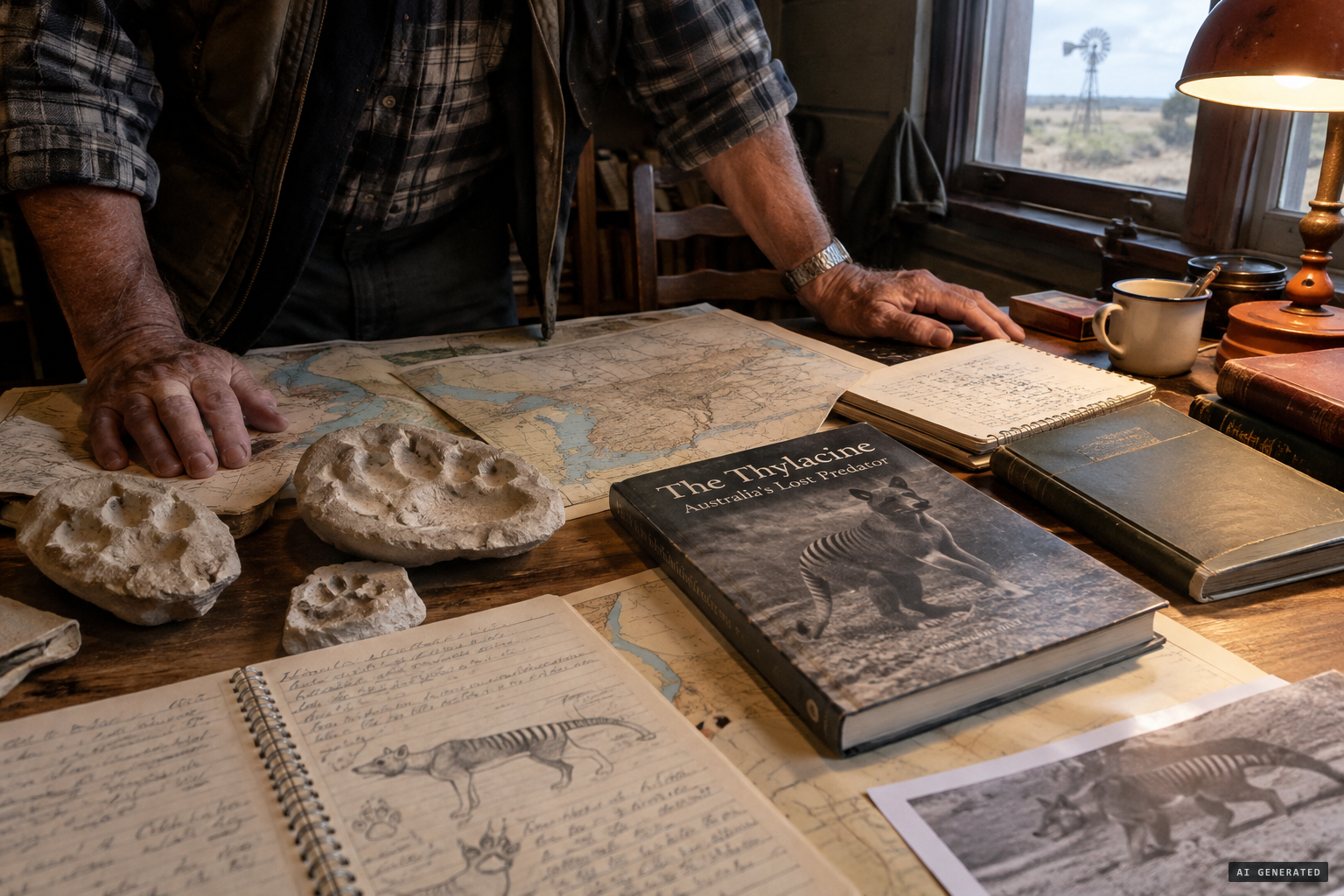 Sid Slee's decades of thylacine research