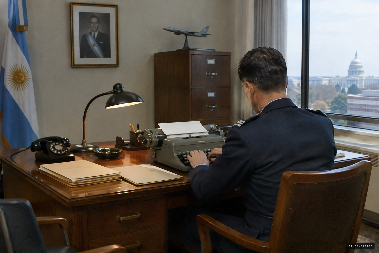 The Air Attaché in Washington reports on the Espora sightings