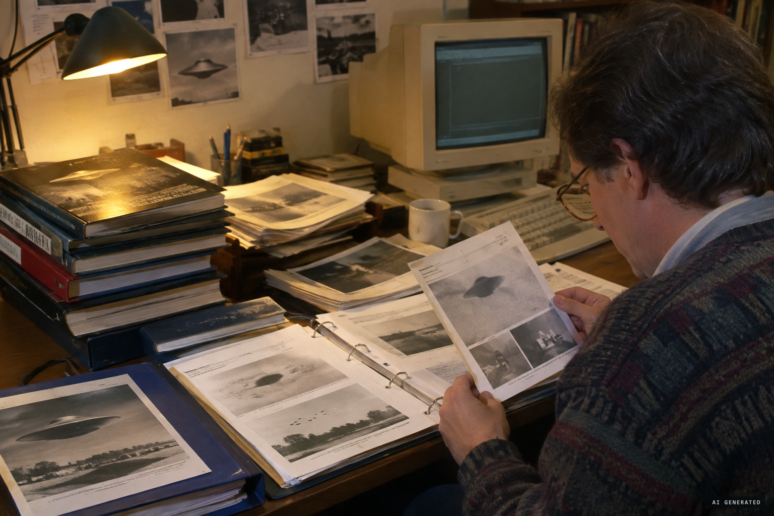 The case enters catalogues of unexplained Blue Book cases