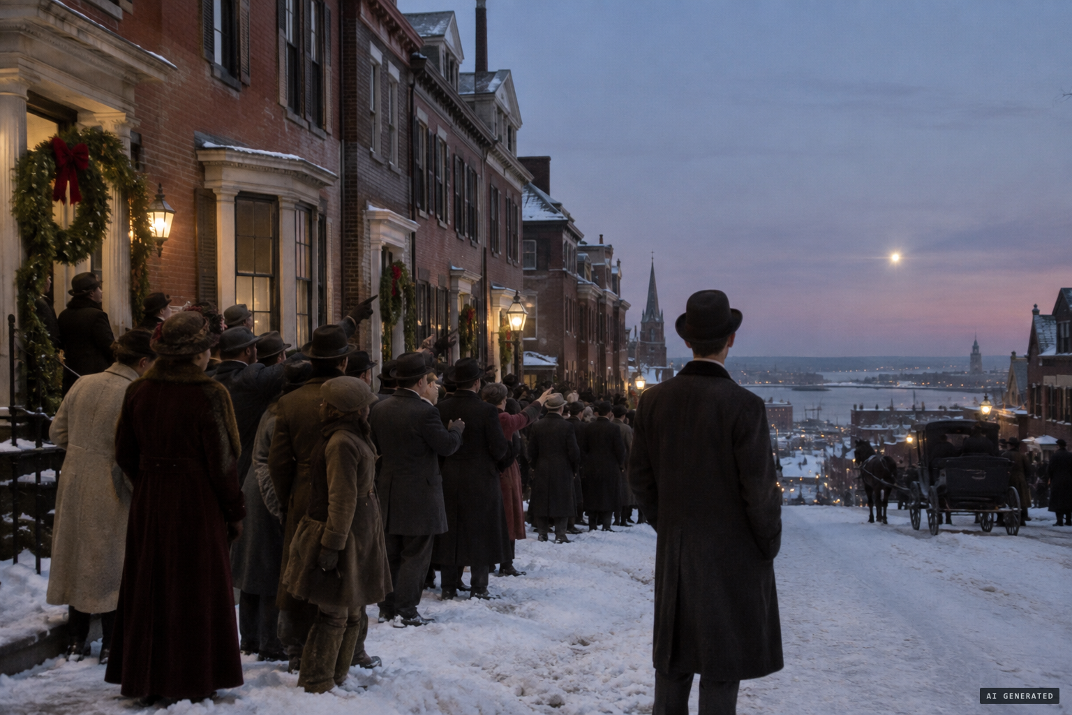 In Providence, young H.P. Lovecraft judges the light to be Venus