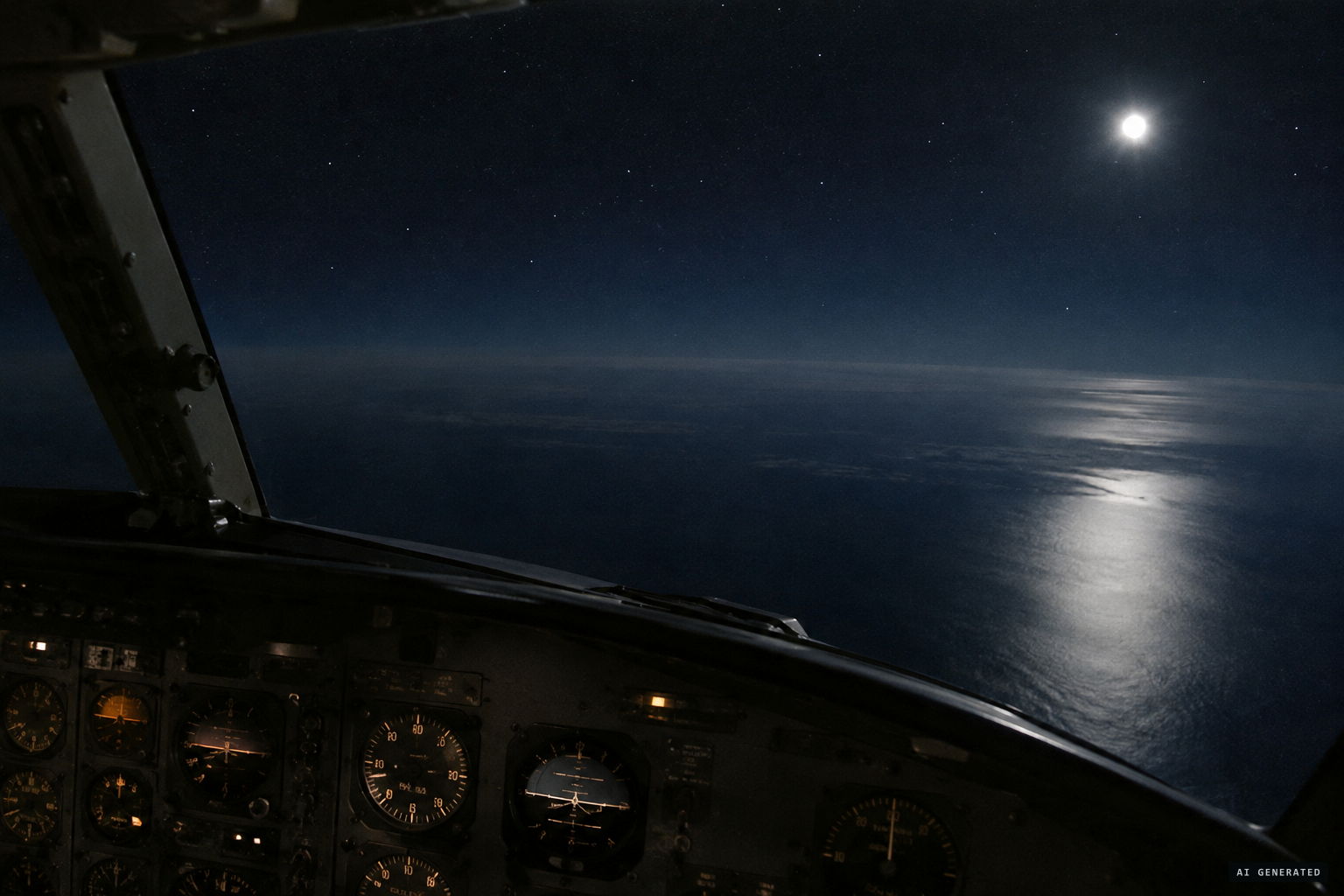 Eighteen, at 87,000 ft and 4,700 mph — with no shape, lights or sound described