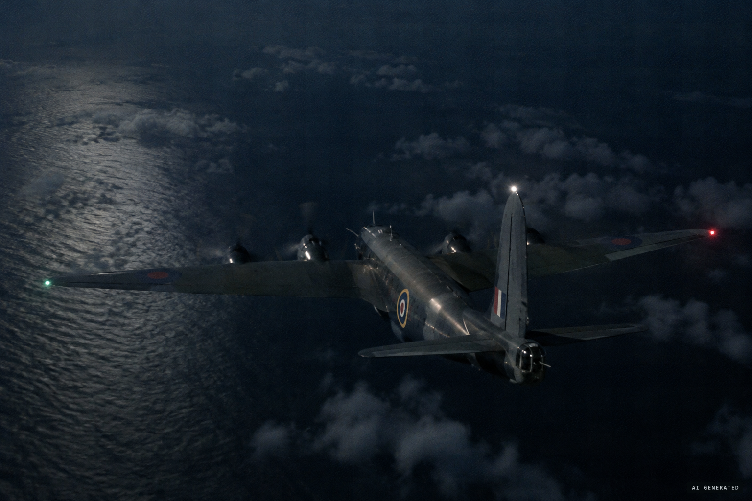The real target: Shackleton WR981 playing a Soviet bomber