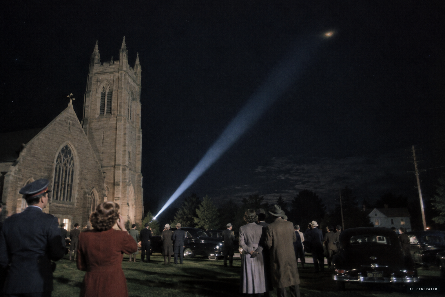 September 11, over St. Gertrude Church in Madeira, the object at 15,000 to 20,000 ft
