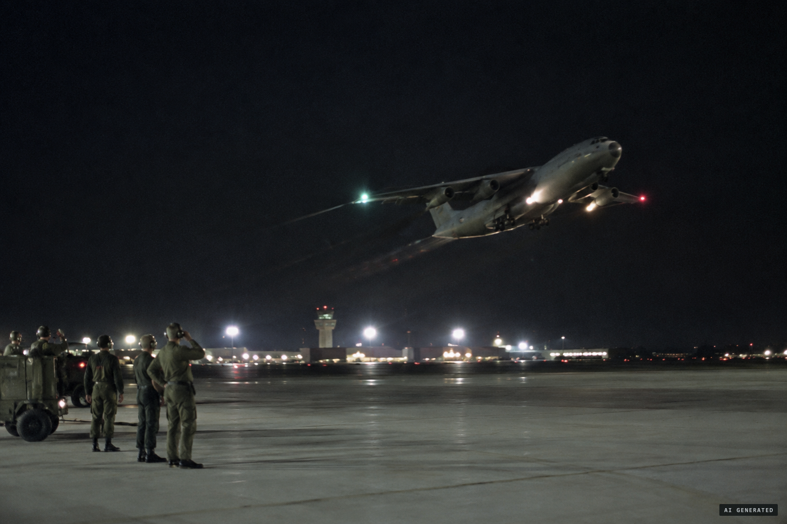 Operation Nickel Grass cargo flights out of Wright-Patterson around the clock
