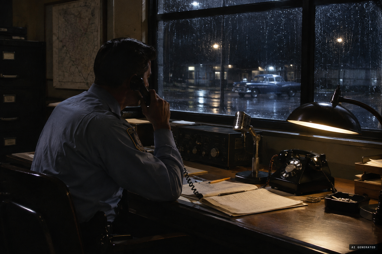 Calls reach the police dispatchers: something has come out of the river
