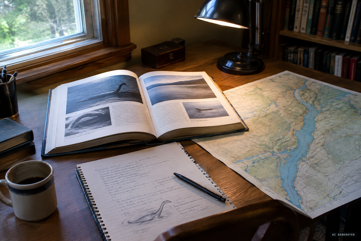 The details survive through Lake Monster Mysteries