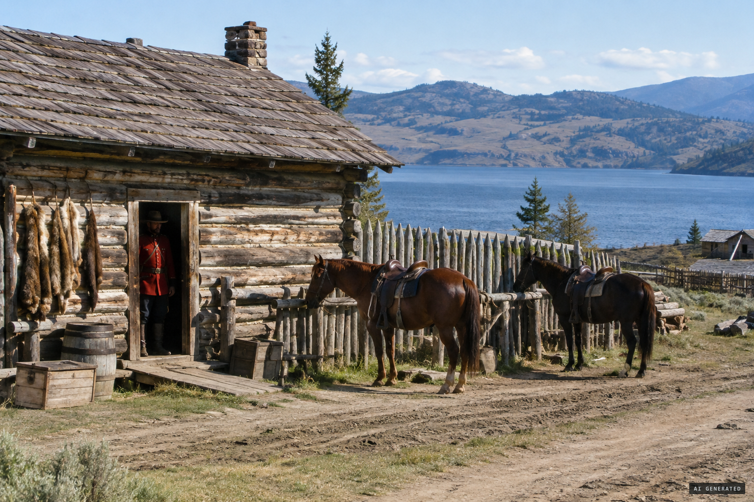 A John McDougall ran a store at the Okanagan Mission from 1860