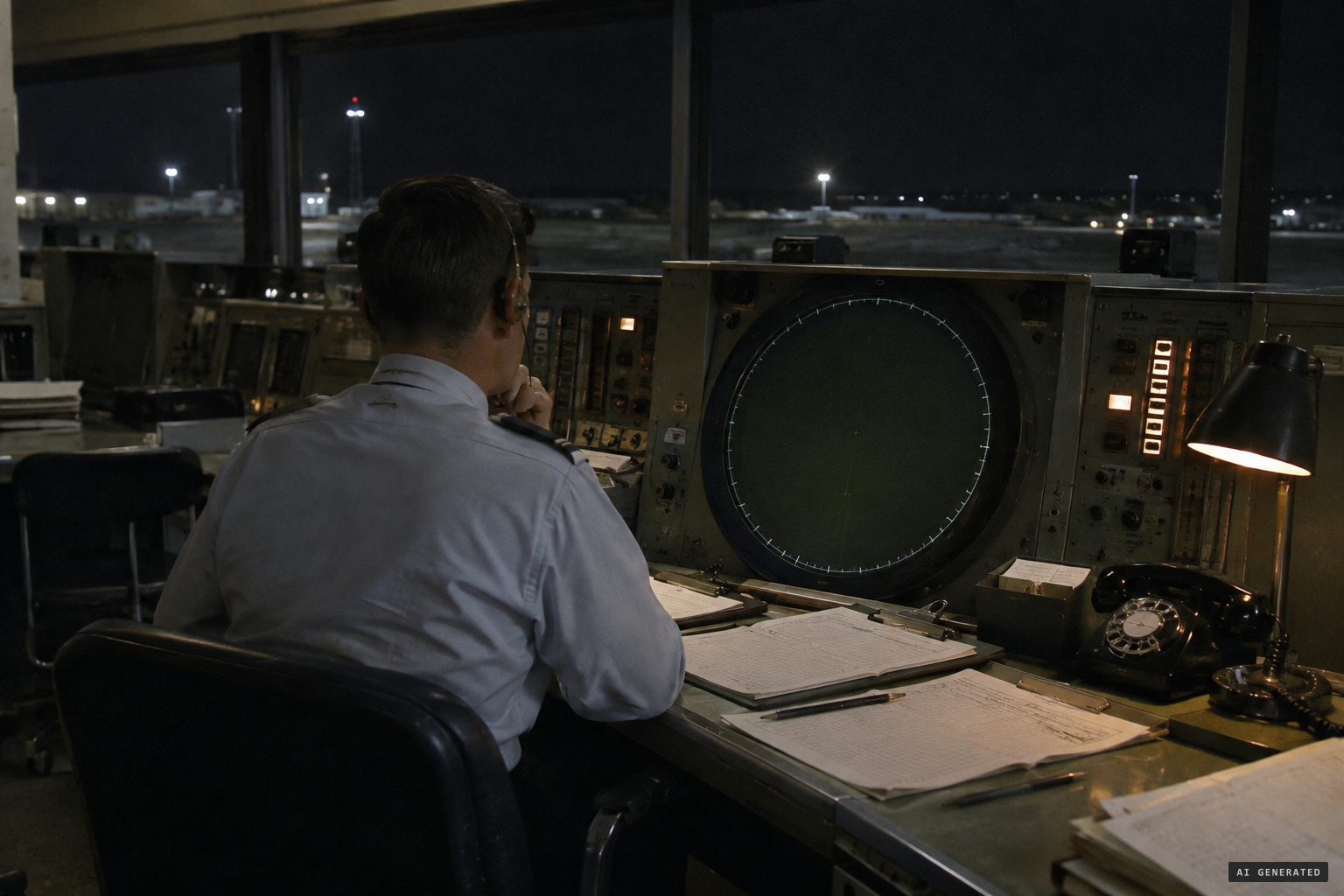 Tinker's approach control reports no contacts at the height of the sightings