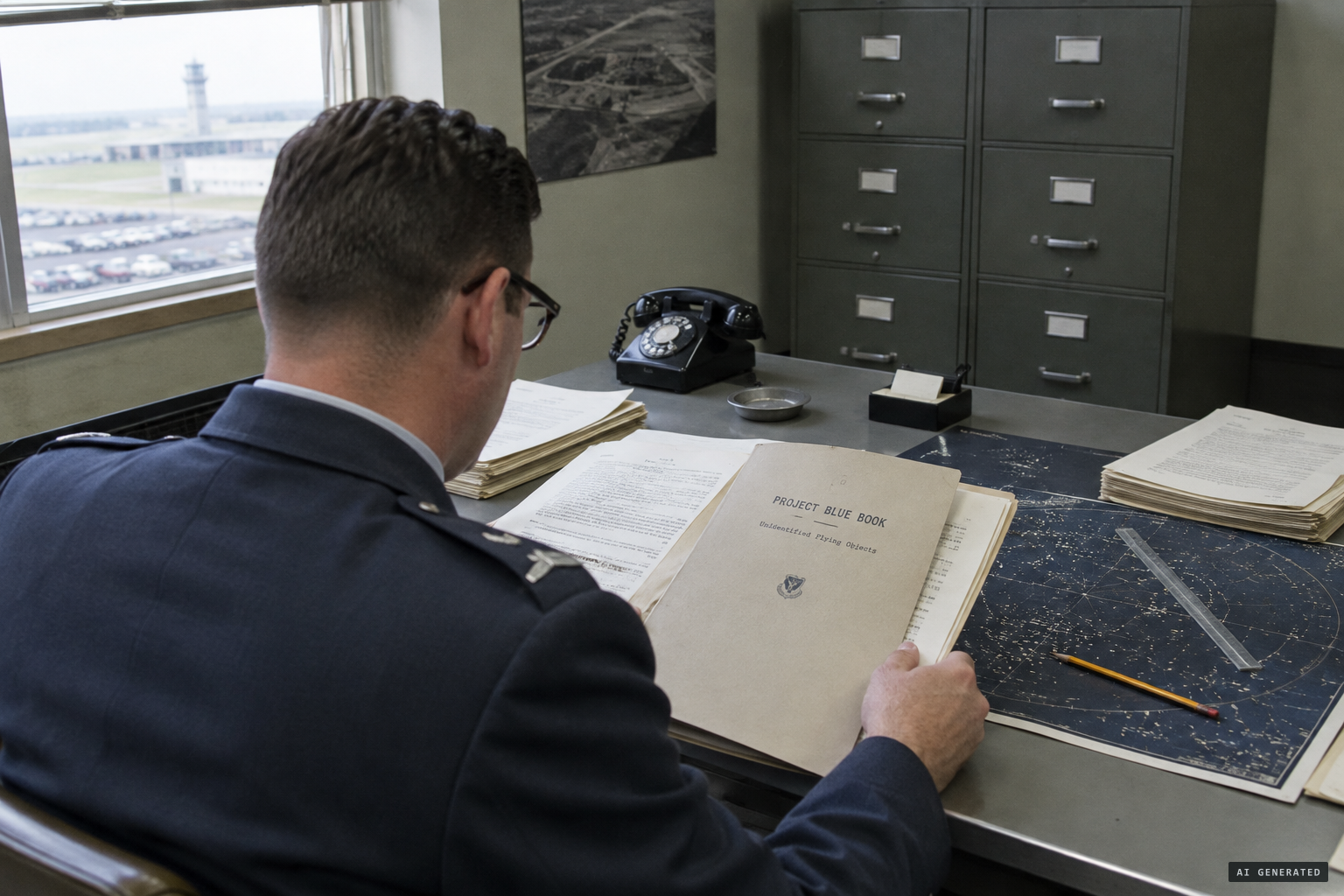 Project Blue Book opens its file on the Oklahoma reports
