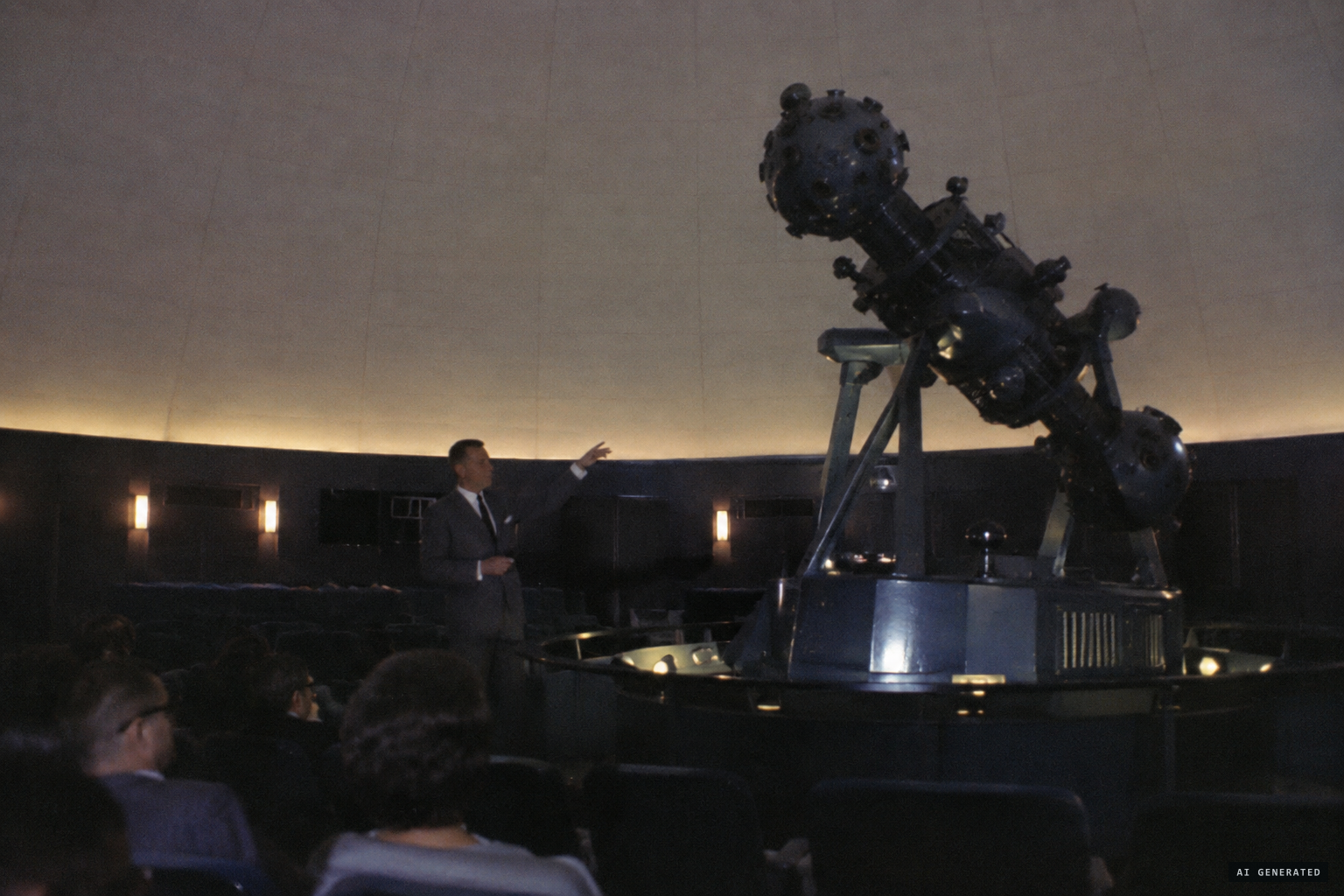 Planetarium director Dr. Robert Risser rejects the astronomical explanation