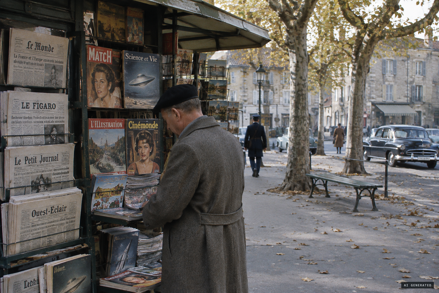 Autumn 1952: flying saucer reports fill the French regional press