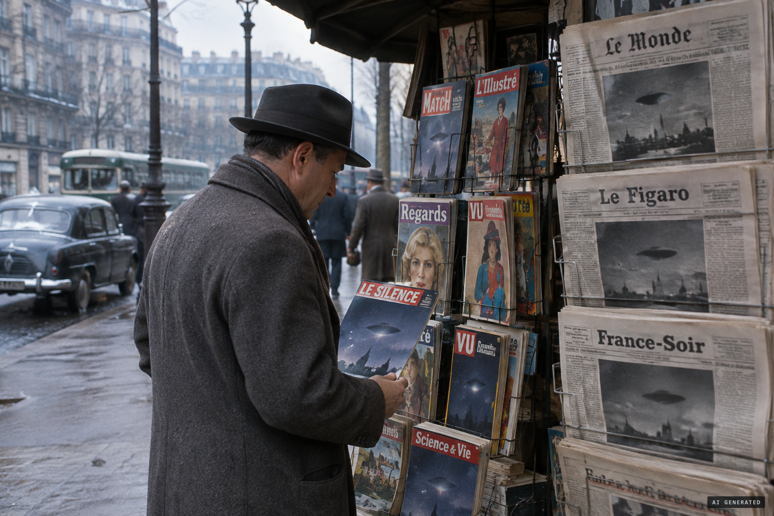 The affair reaches Paris-Match, Le Figaro and Quick