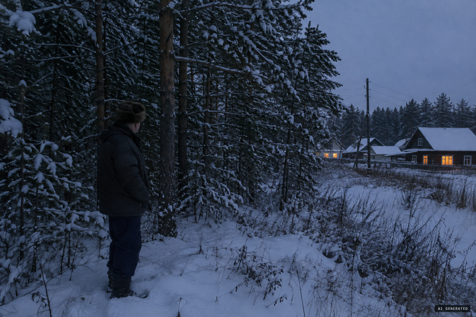 December 2011: villagers near Otradnensky hear strange sounds in the forest