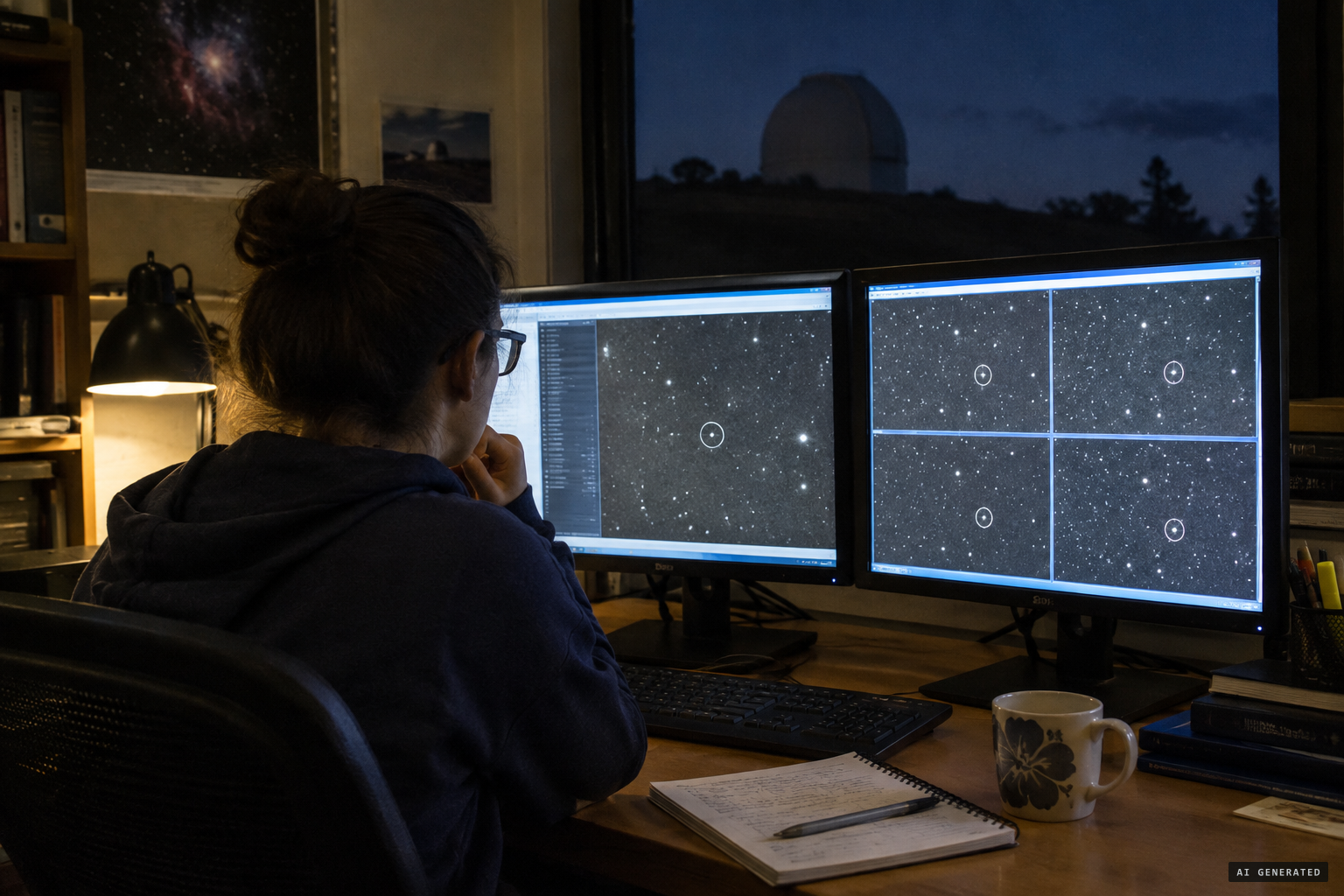 Rob Weryk spots the fast-moving object in survey images