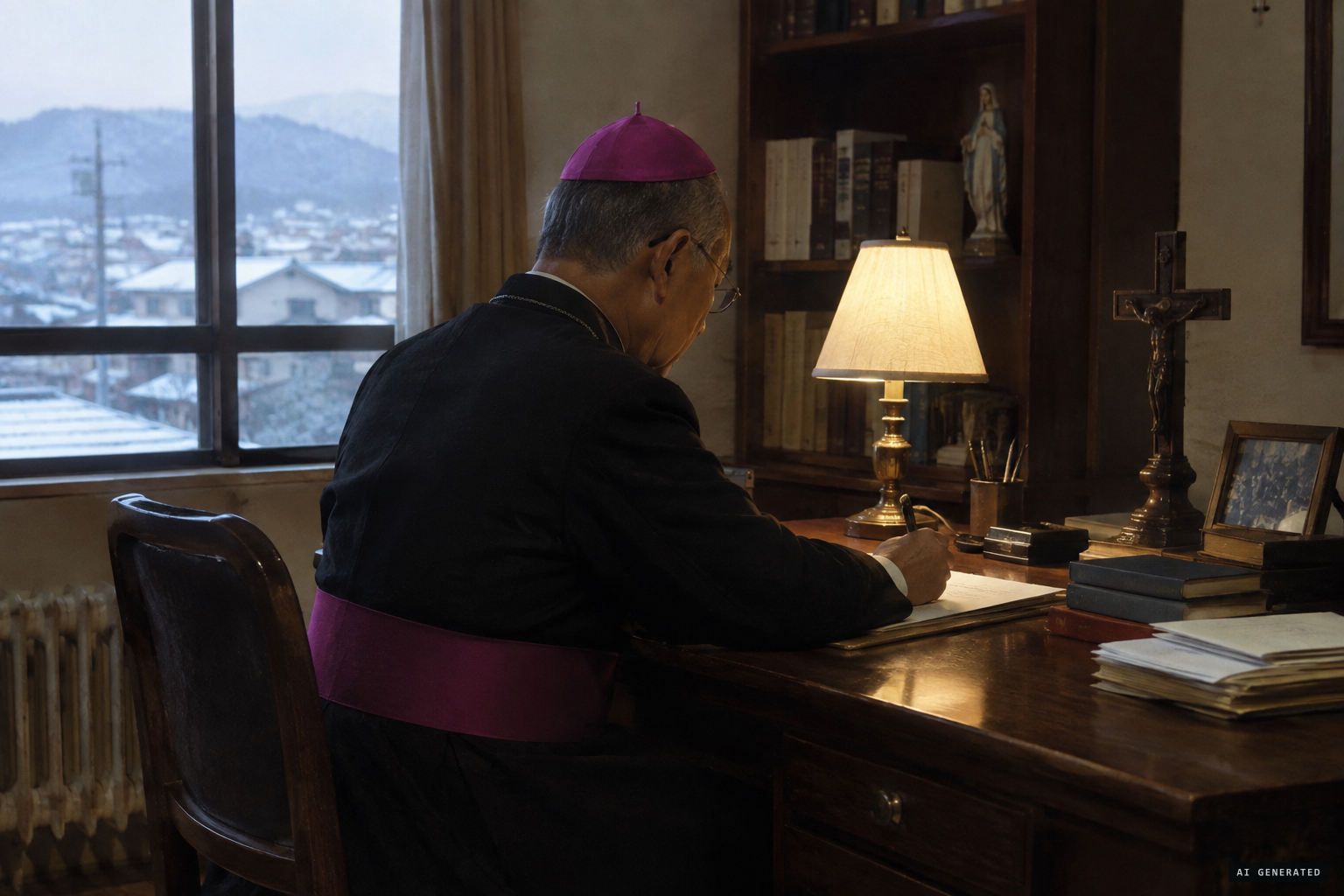 Bishop Ito recognizes the supernatural character of the events, 22 April 1984