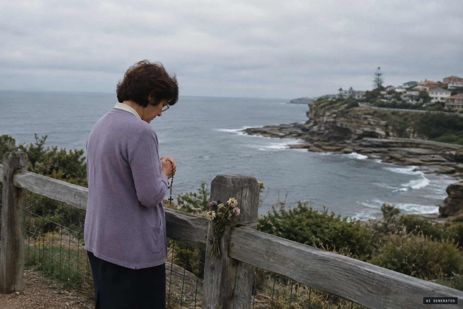 A devoted pilgrim still visits every Tuesday
