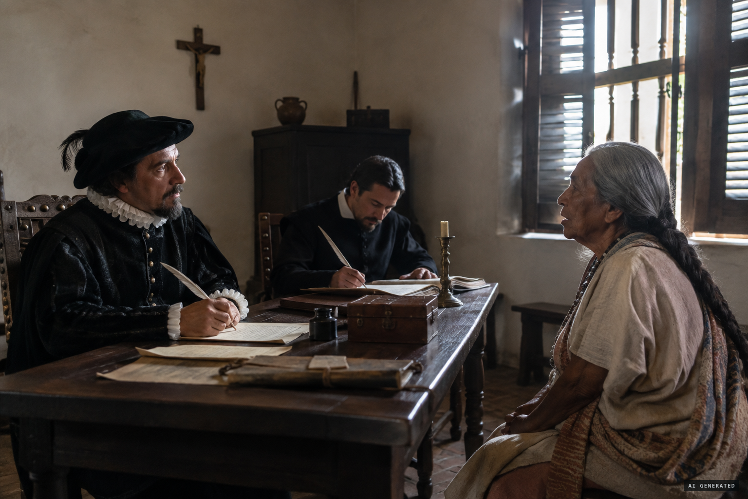 The first legal inquiry of 1668 hears seven eyewitnesses.