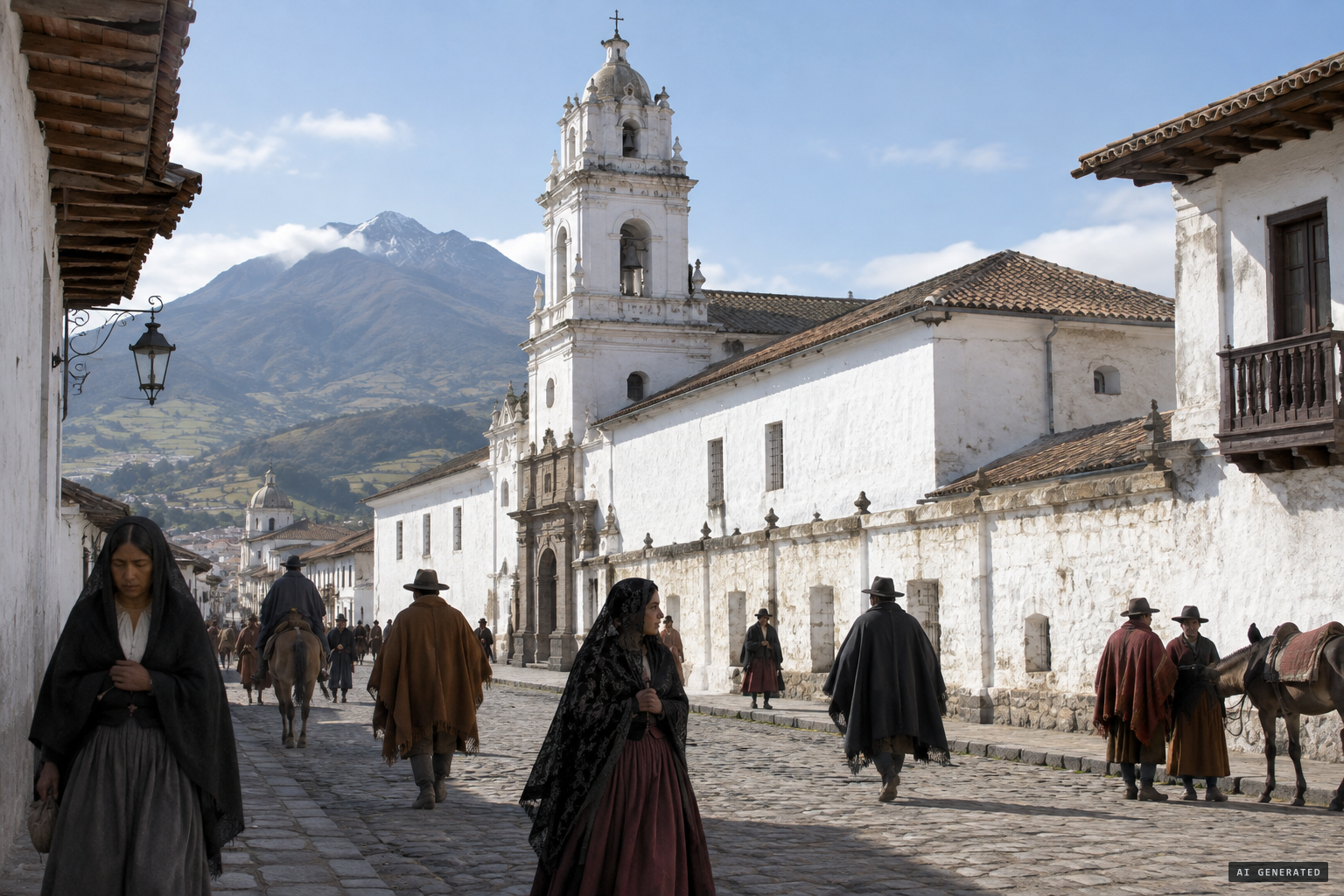 The Real Monasterio de la Inmaculada Concepción in Quito, founded by nuns from Spain