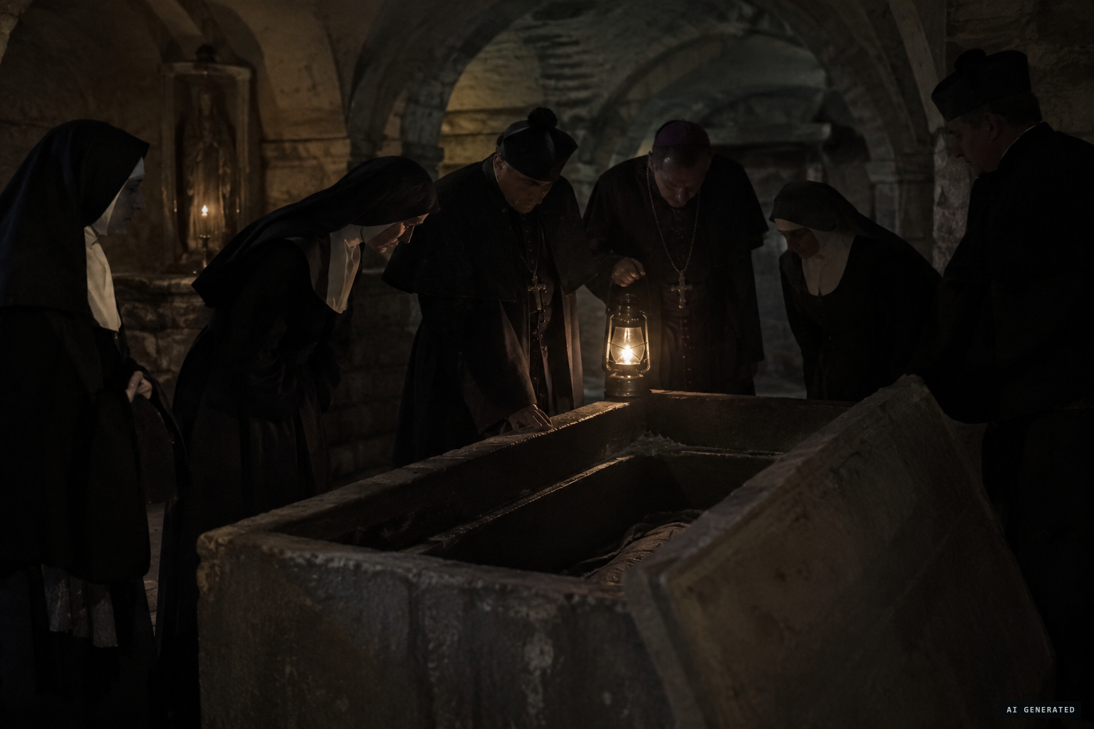 In 1906 Mariana's tomb was opened