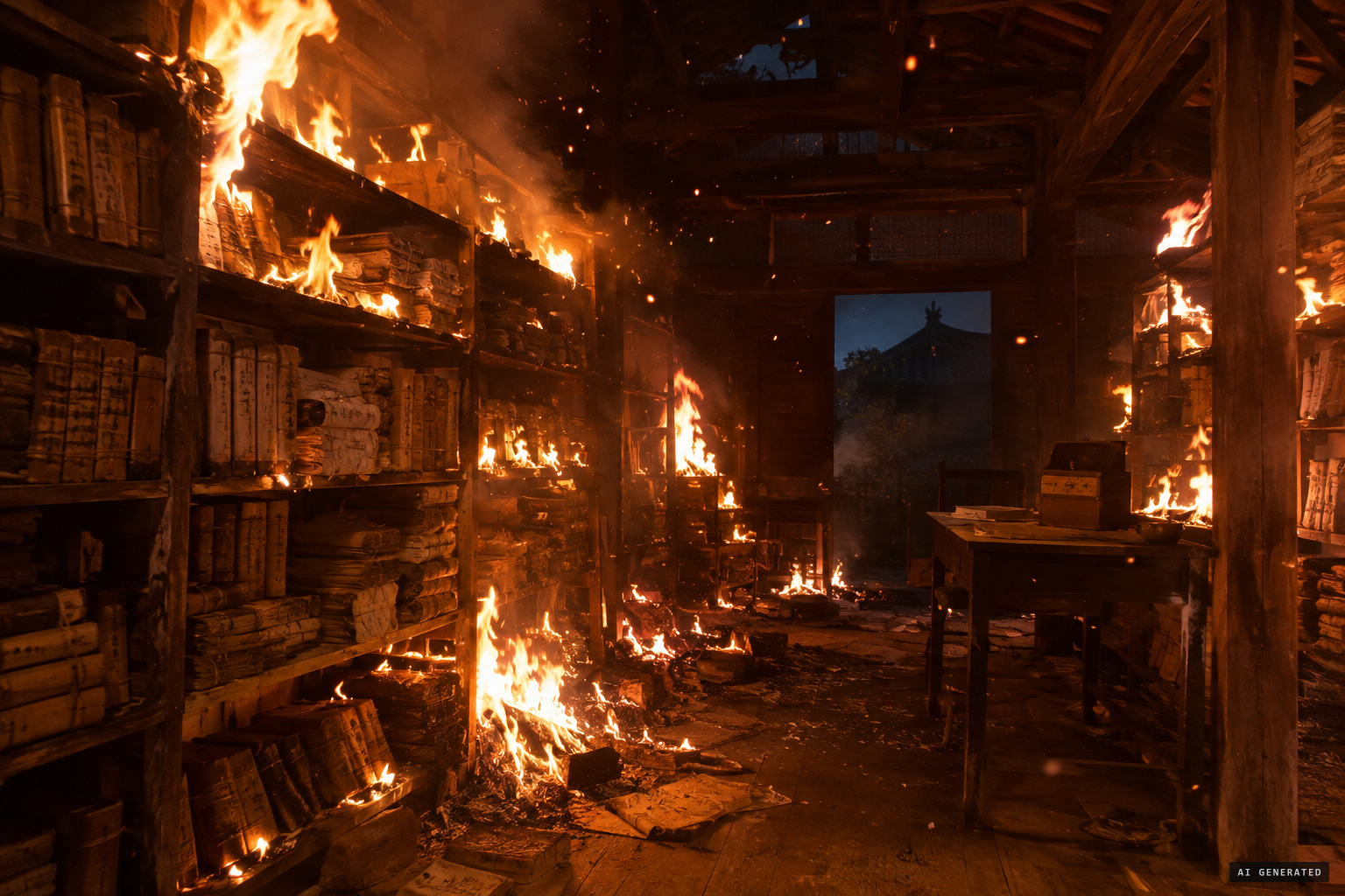 Any early records, perhaps kept in the Huế church archives, are destroyed in war.