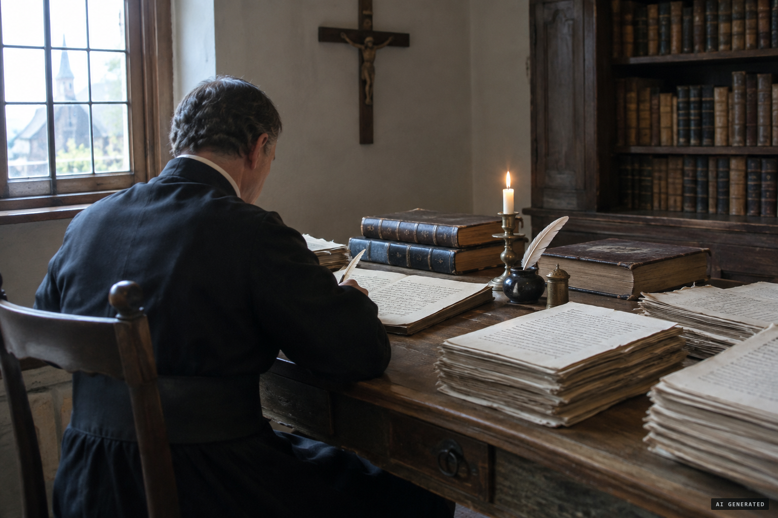 The Laus Manuscripts: about 1,800 pages written by chroniclers inside the shrine.