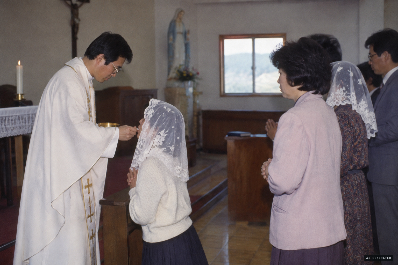 From May 1988: the host said to turn to flesh and blood on Julia's tongue