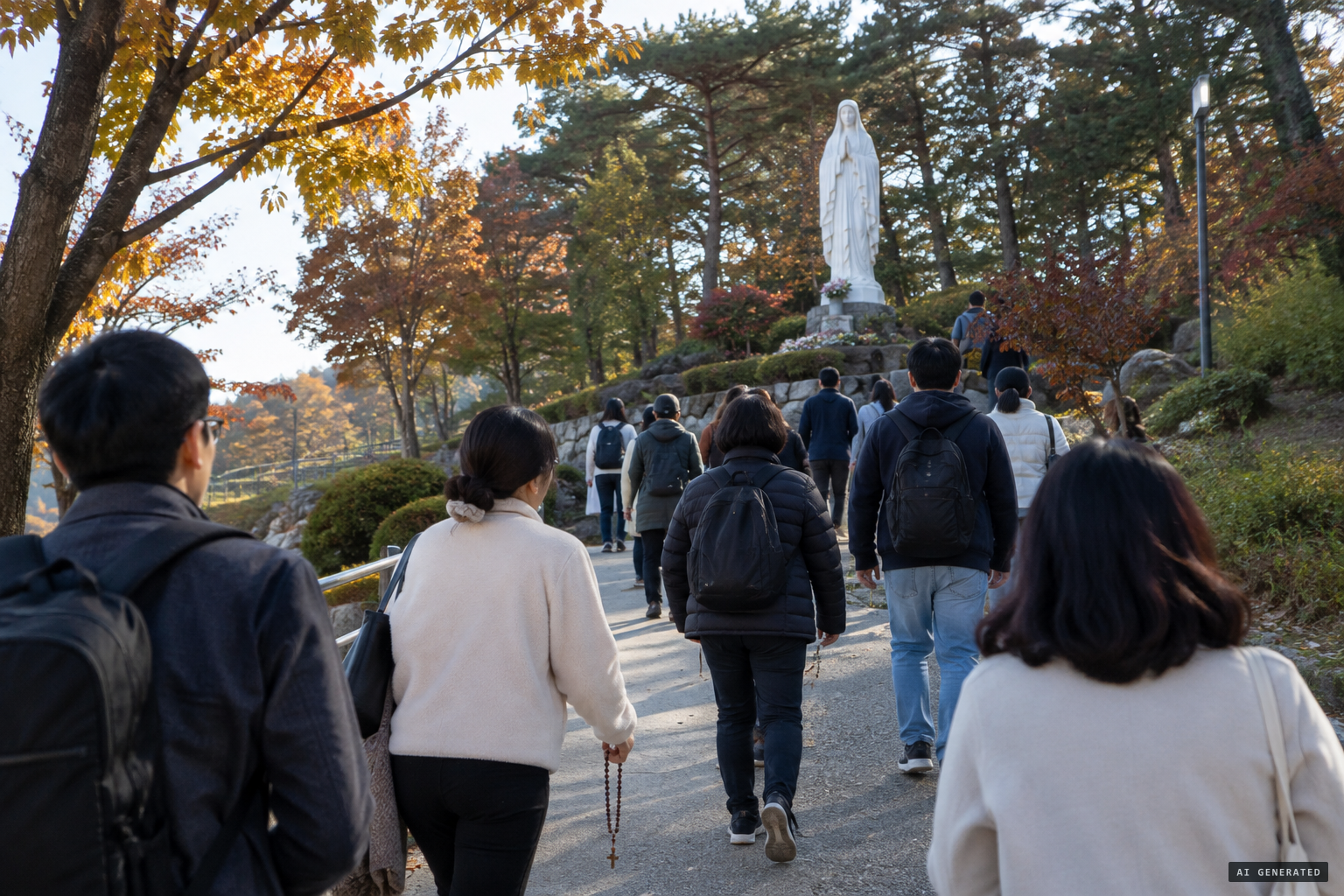 Pilgrimages to Naju continue under Mary's Ark of Salvation