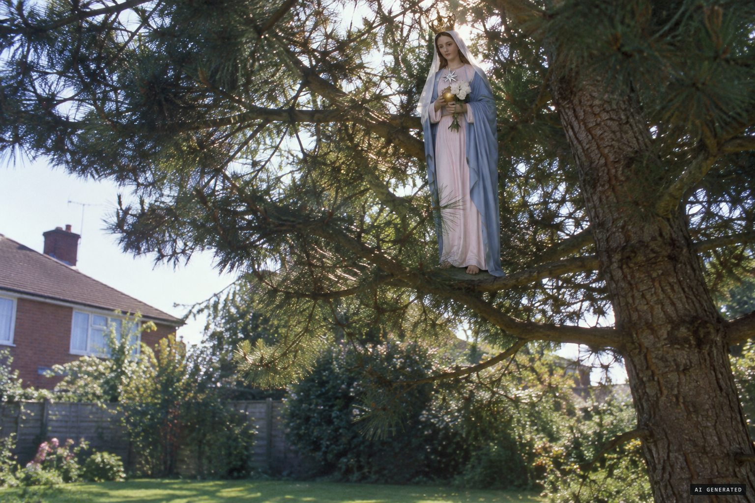 Our Lady as described on 21 July 1985, the Mother of the Hidden and Mystical Wounds