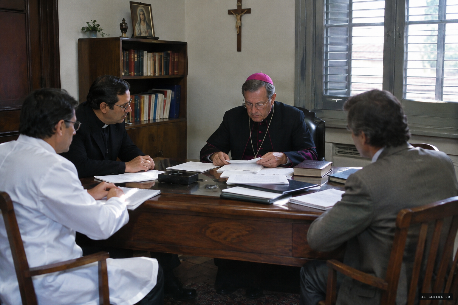 Bishop Castagna's canonical investigation and the commission's studies