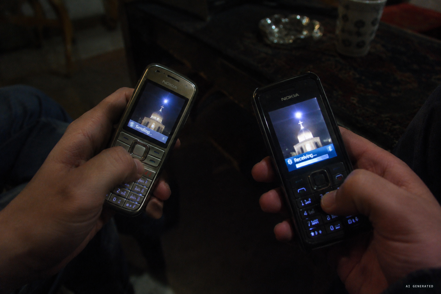 The footage spreads by Bluetooth and YouTube
