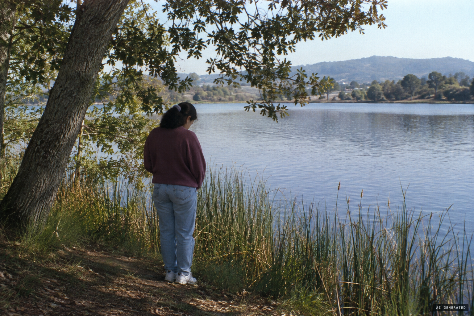 Contreras alone and troubled on the north shore of Pinto Lake