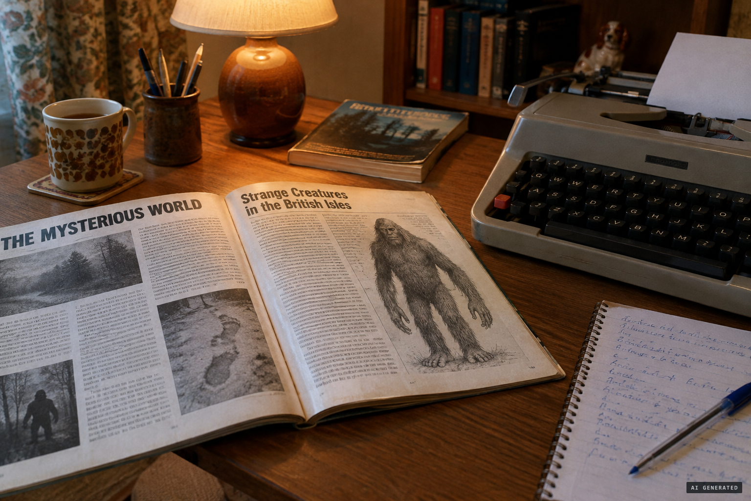Janet and Colin Bord retell the story in The Unexplained