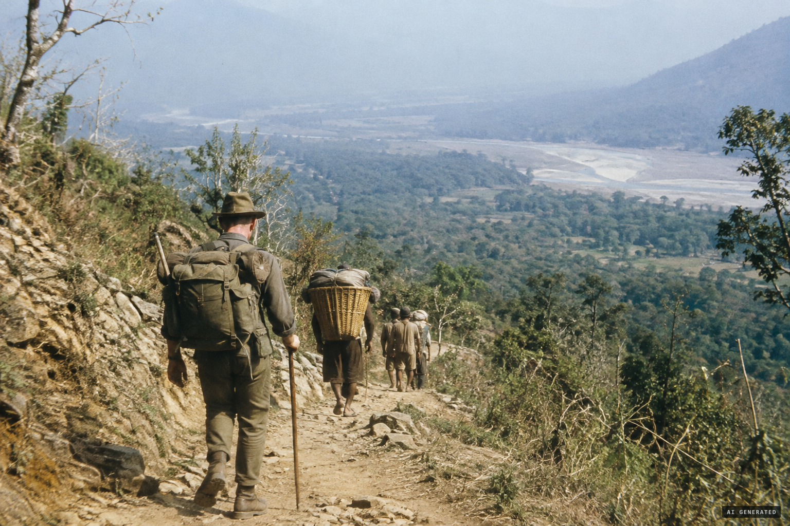 Byrne smuggles the bones from Nepal into India