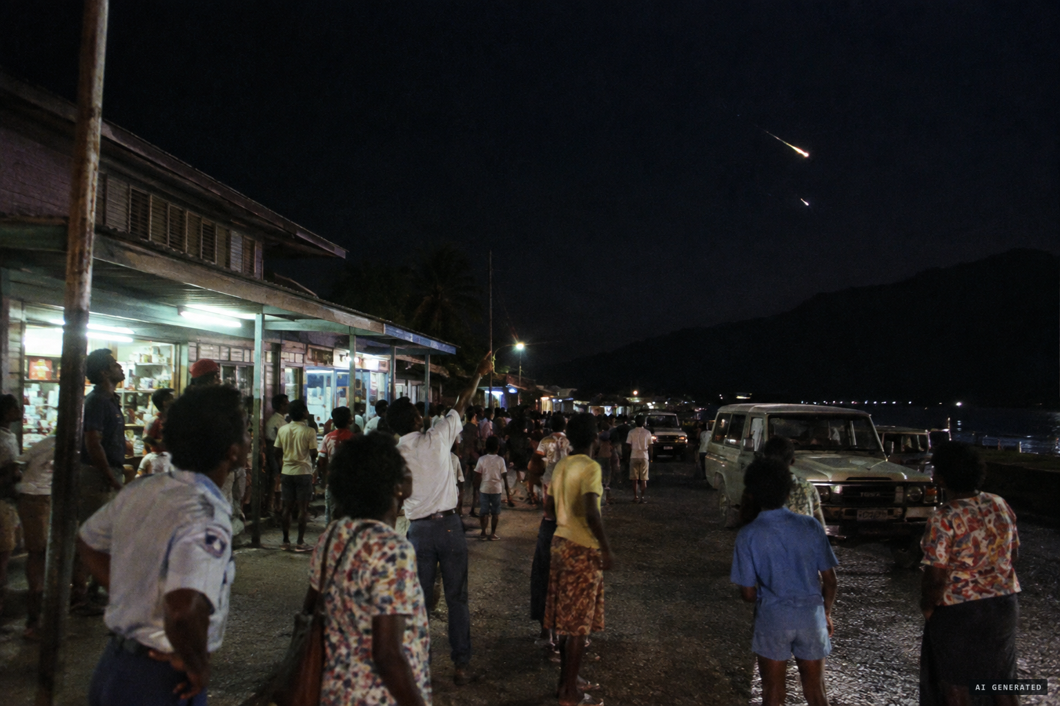 Wewak residents frightened by the overflights